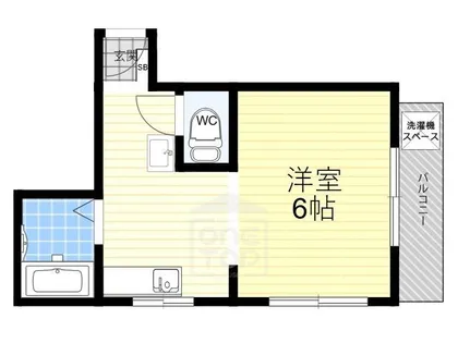 ツインハイツ上中条【3階】の間取り