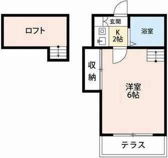 アプローズ岡崎【1階】の間取り