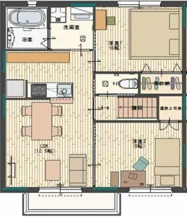 ハレ井ノ口【2階】の間取り