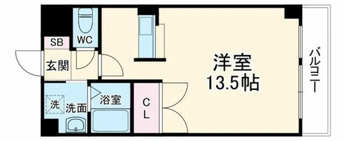 大阪謄写館ビル【8階】の間取り