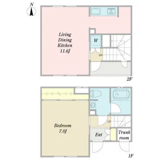 サンステージ御器所【0101号室】の間取り
