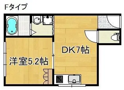 松田マンション【3階】の間取り
