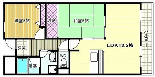 エクセレンス【3階】の間取り