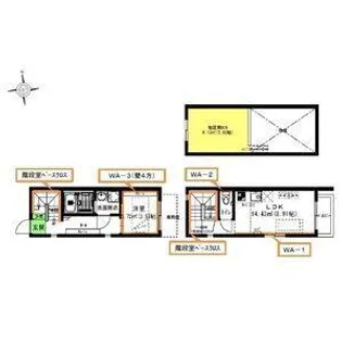 リベルテ【105号室】の間取り