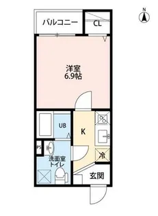 FIRST STEP 絆【2階】の間取り