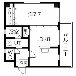 Ju・Ju【3階】の間取り