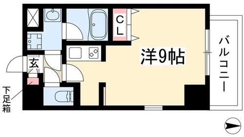 SJ桜山【803号室】の間取り