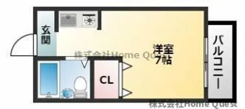 フューチャー21【2階】の間取り