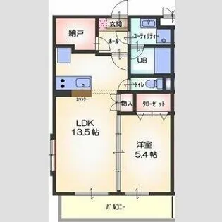 vivace【3階】の間取り