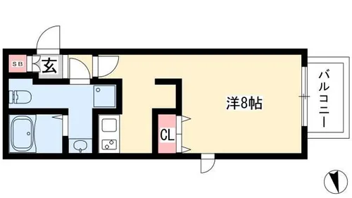 Lapule【3階】の間取り
