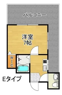 大阪府大阪市住之江区東加賀屋4丁目【マンション】の間取り