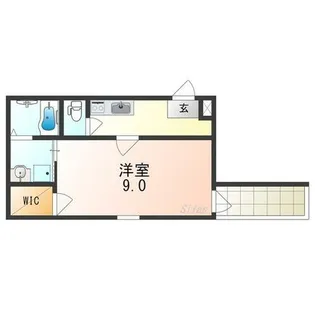 フジパレス堺南長尾Ⅱ番館【2階】の間取り