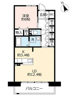 UR浜甲子園さくら街【0170203号室】の間取り
