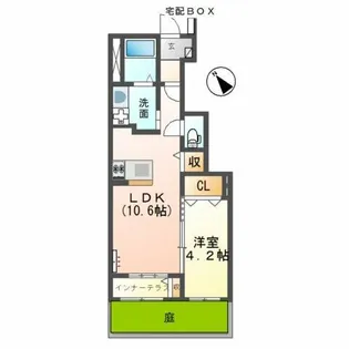 モカ【1階】の間取り