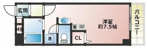 ハイツセントレア【3階】の間取り