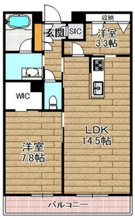 Sha Maison Grande【303号室】の間取り