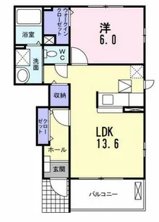 パライソ【1階】の間取り