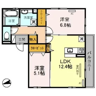 Grand Sage【2階】の間取り