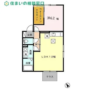 愛知県岡崎市法性寺町字色子【アパート】の間取り