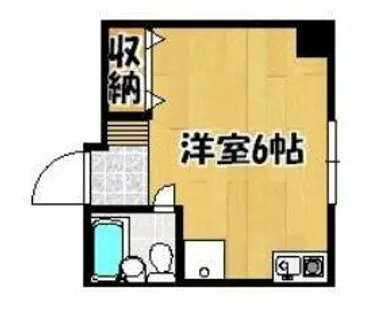 ハイツ樽屋町【5階】の間取り