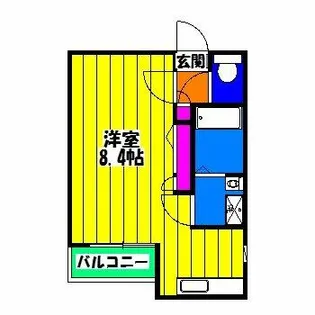 リブレアタウン井尻C棟【1階】の間取り