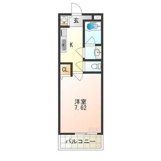 セルバ住之江【1階】の間取り