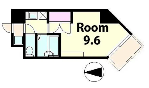 エスペランス【8階】の間取り