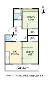 UR花山東【0120103号室】の間取り