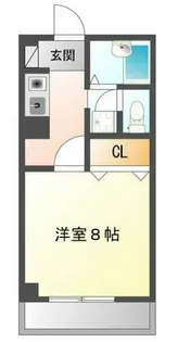 グランデージSuzuran【2階】の間取り