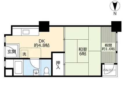 UR千島【0031137号室】の間取り