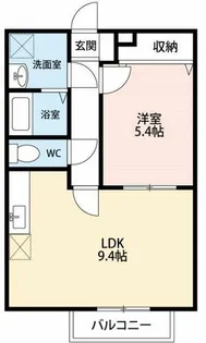 アヴニールT【202号室】の間取り