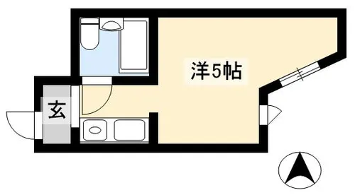 プレスイン六番町【3階】の間取り