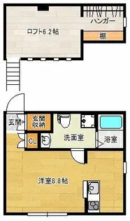 MaMaison北六甲【2階】の間取り