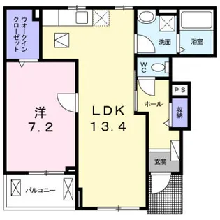 ヴィラ・サヤマ2【101号室】の間取り