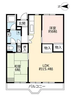 UR水草【0010505号室】の間取り