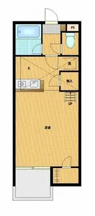セザンヌ松井【113号室】の間取り
