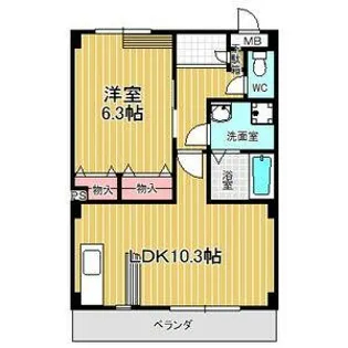 パークガーデン西神の倉Ⅱ【1階】の間取り