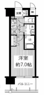 エスリード阿波座シティーウエスト【6階】の間取り
