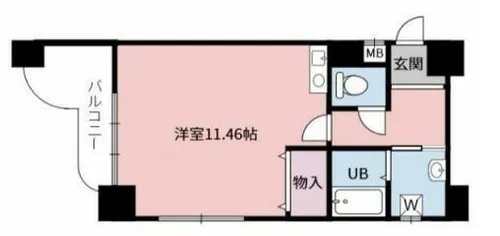 延末アートスカイハイツ【2階】の間取り