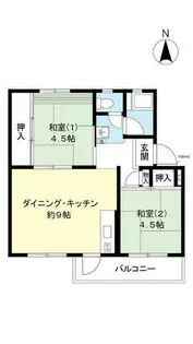 UR金剛【0320402号室】の間取り