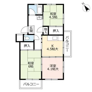 UR徳力【0470501号室】の間取り