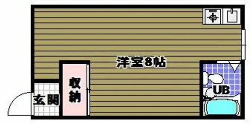 酒谷ハウス【2階】の間取り