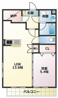 レ・セーナ【203号室】の間取り