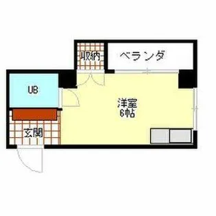 ブラウンハイツ【304号室】の間取り