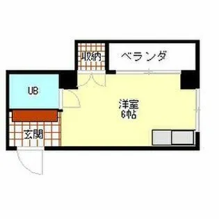 ブラウンハイツ【3階】の間取り