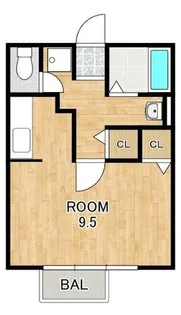 ビヴレージュ【1階】の間取り