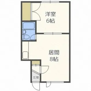 シャローム【2階】の間取り