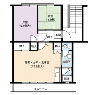 UR岩成台西【6080208号室】の間取り