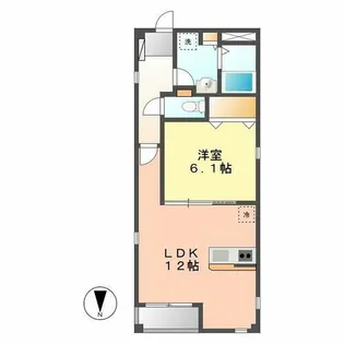 LUCE 2【1階】の間取り