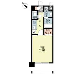 DSグランシティ博多駅前【0605号室】の間取り